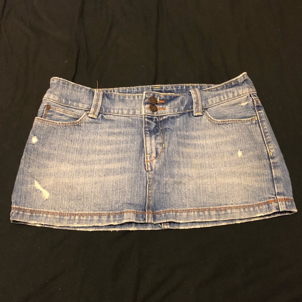 Hollister Jean Mini Skirt Size 3